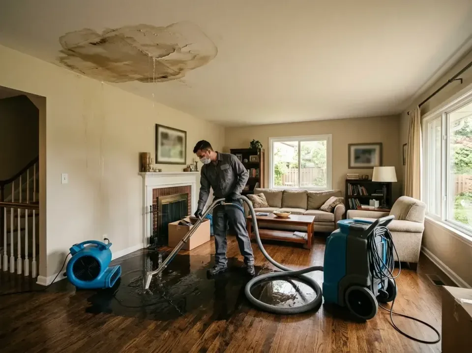 attic-pipe-burst-ceiling-drip-008 — frequently asked questions, Water Damage Restoration & Carpet Care in Yucaipa, CA